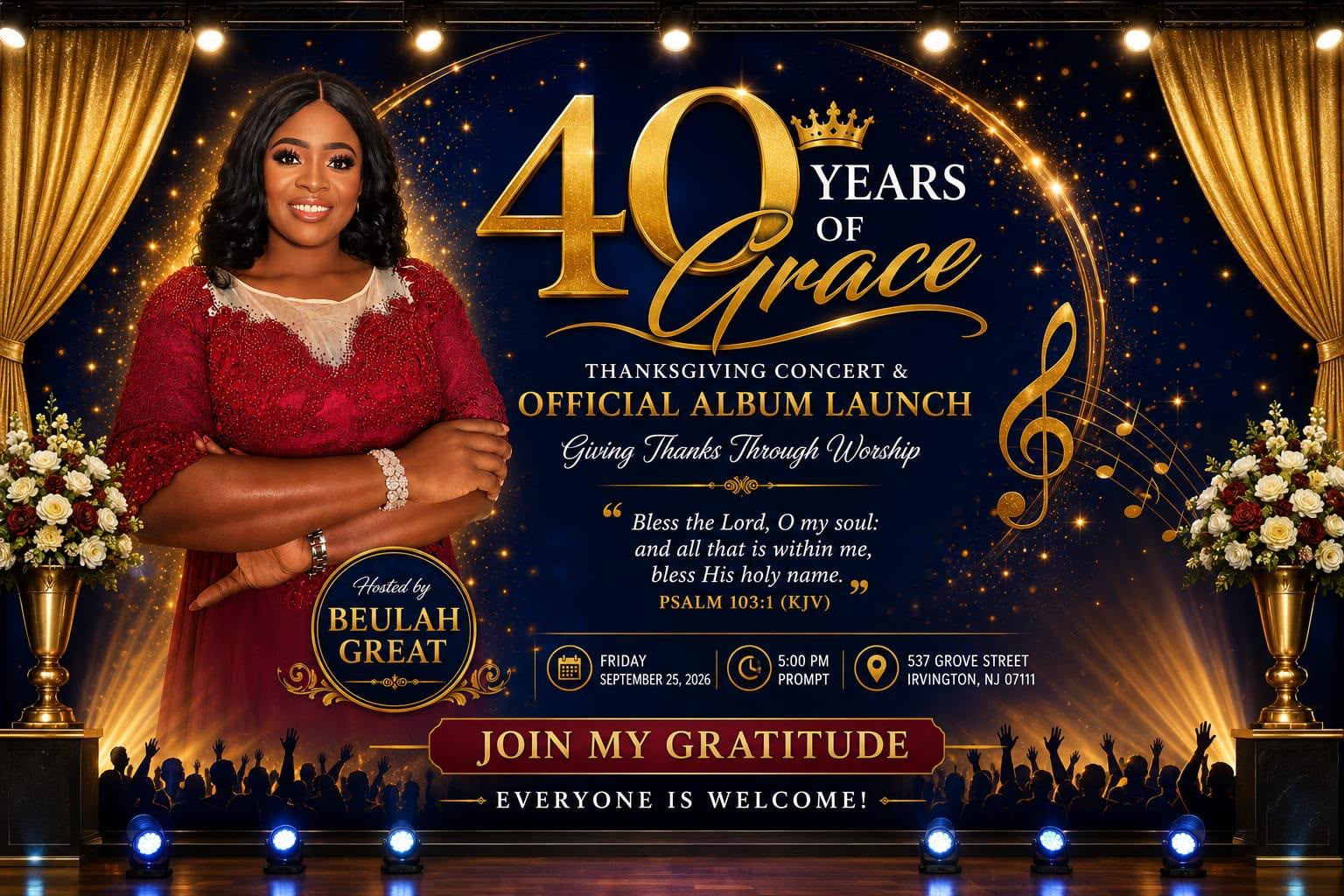 40th Birthday Concert and Album Launch